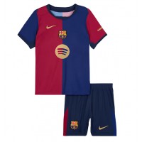 Fotbalové Dres Barcelona Andreas Christensen #15 Dětské Domácí 2024-25 Krátký Rukáv (+ trenýrky)